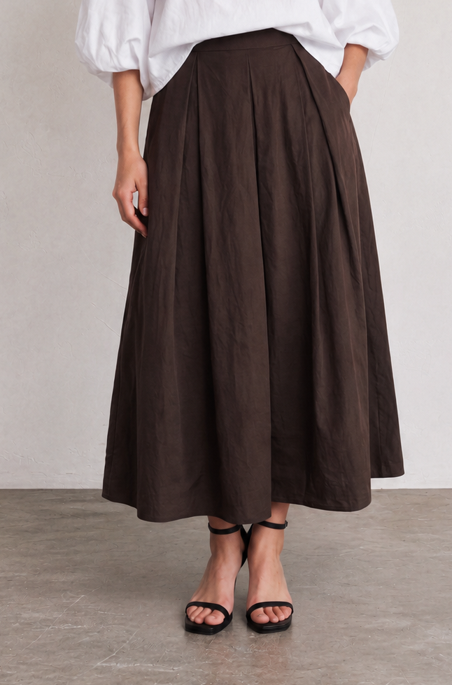 Falda GRACE choco