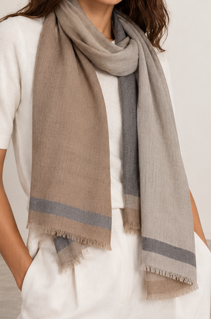 Foulard ASW 85F gris