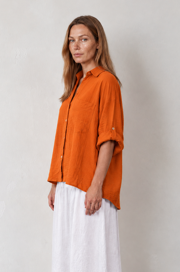 Camisa DAKOTA naranja