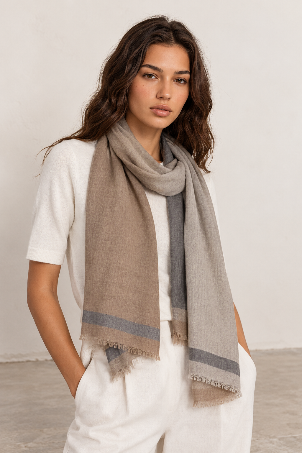 Foulard ASW 85F gris