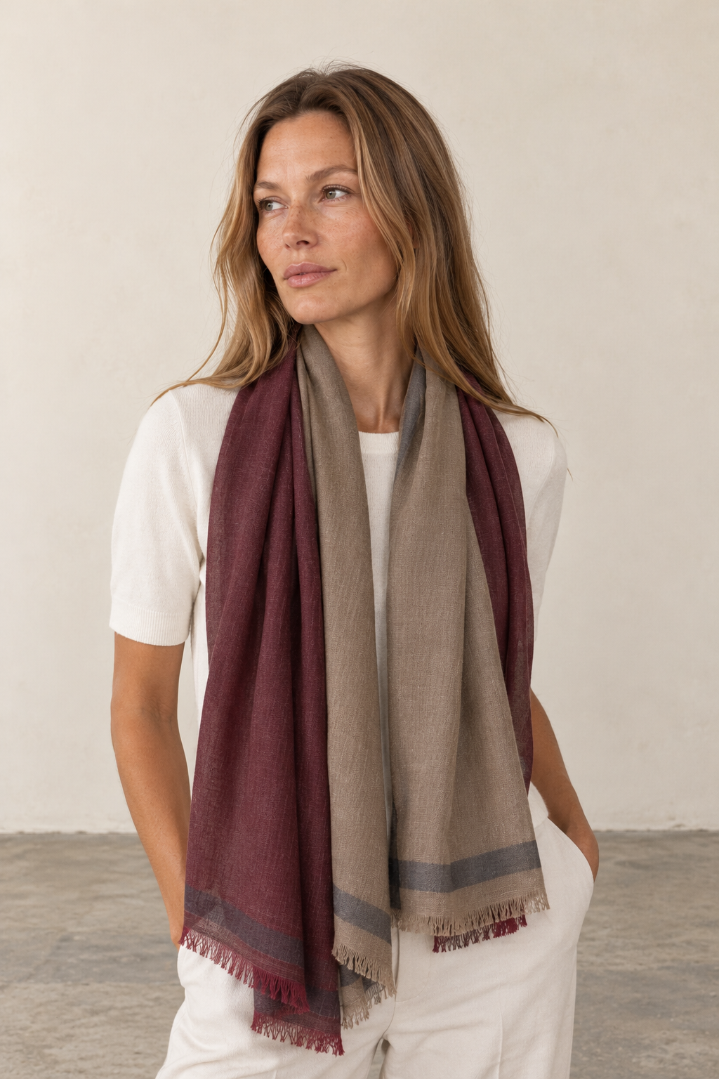 Foulard ASW 85F granate