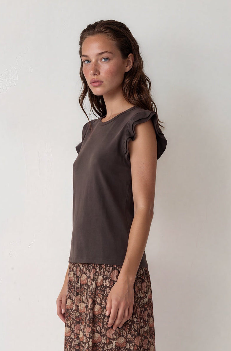 Camiseta  VOLTS choco