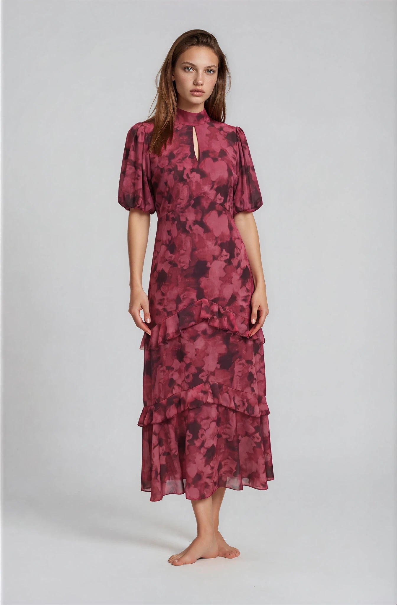 Vestido TULYPP rosas