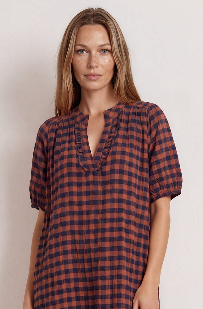 Vestido ZARETT teja