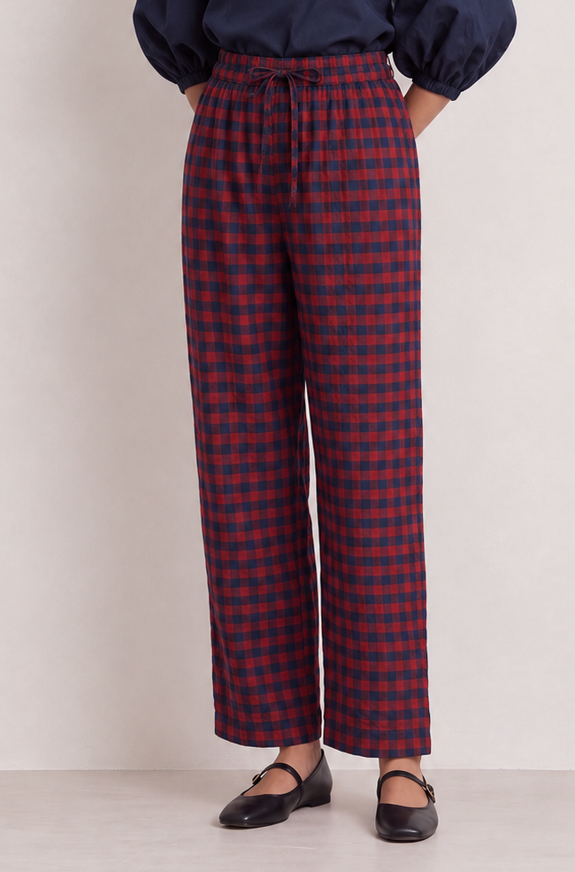 Pantalon ZARETT cuadros