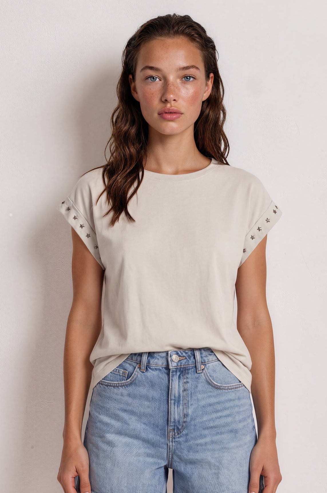 Camiseta STARS beige