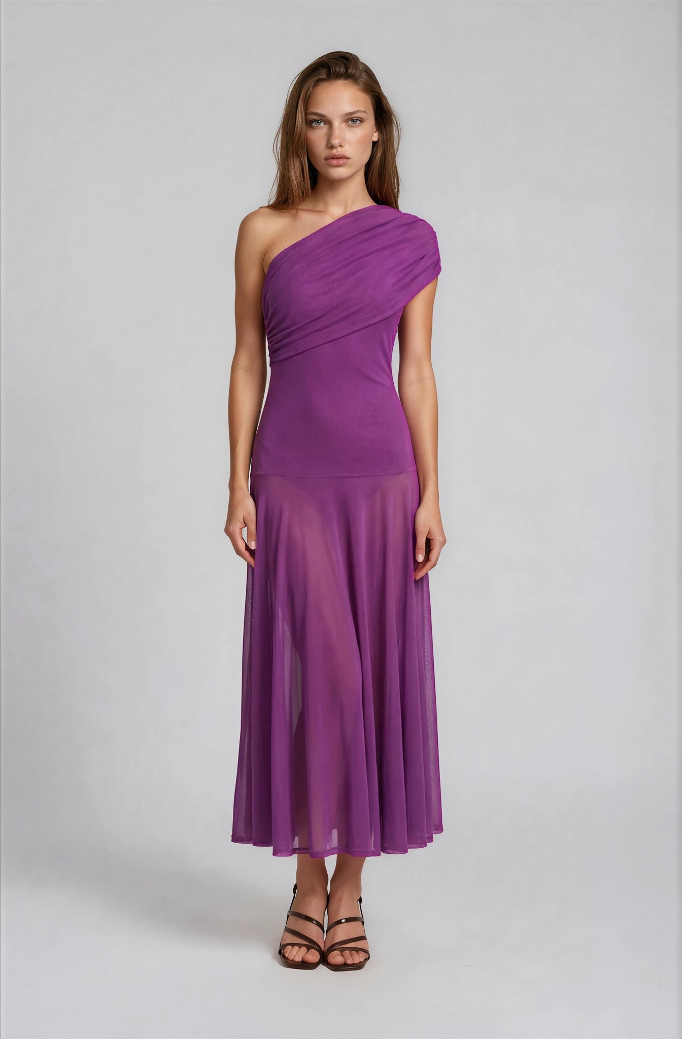Vestido tul ONE buganvilla