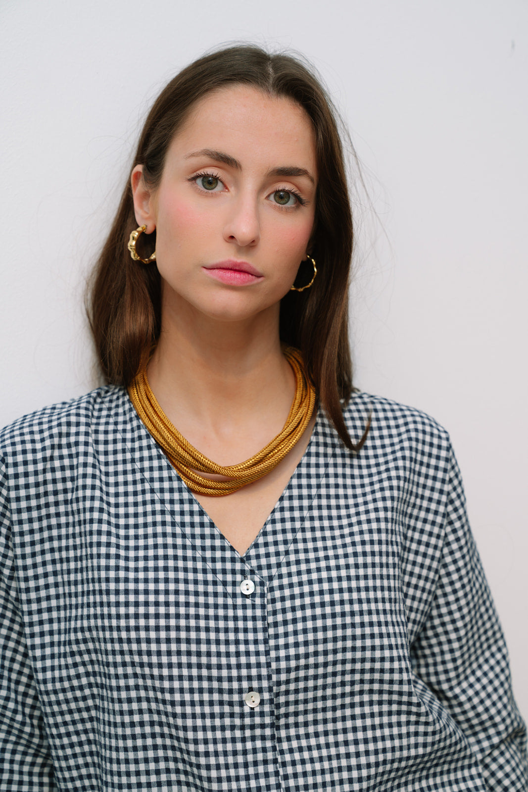 Collar ETNIK mostaza