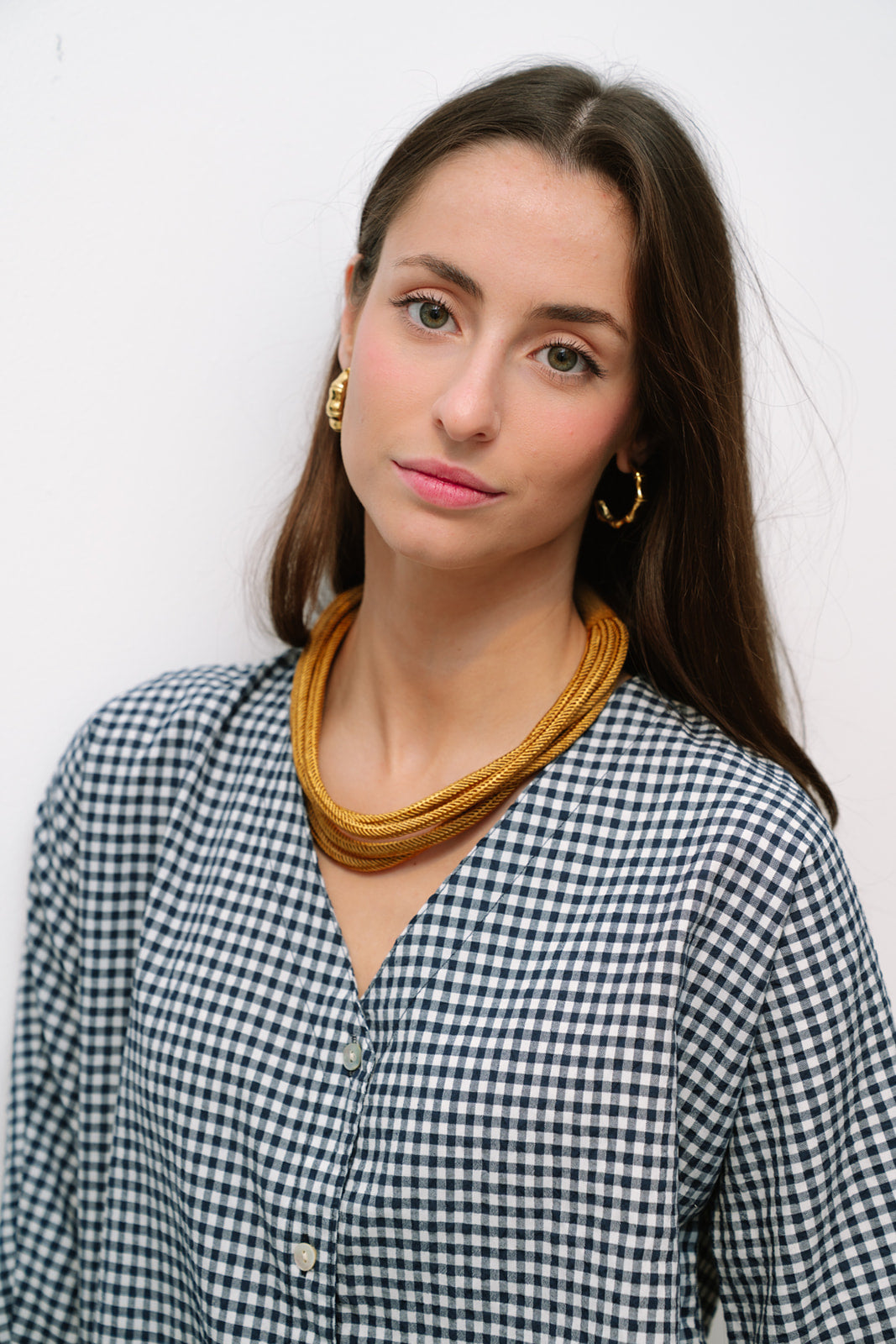 Collar ETNIK mostaza