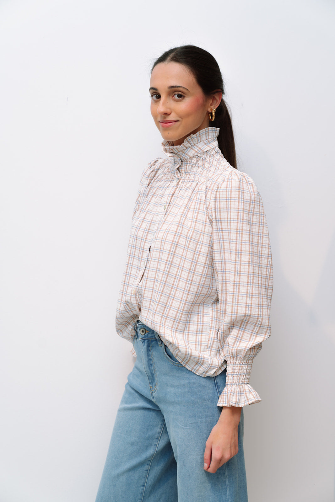 Blusa KHUINA cuadros
