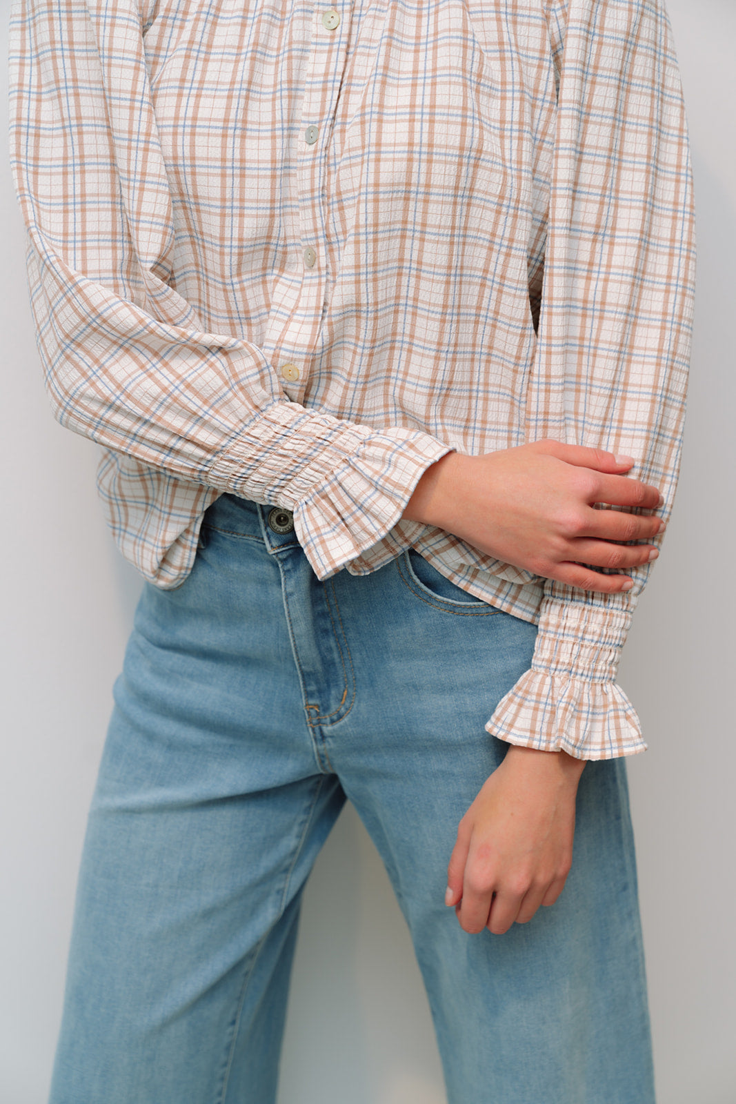 Blusa KHUINA cuadros