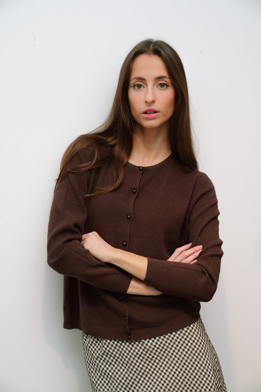 Chaqueta AUDRY choco