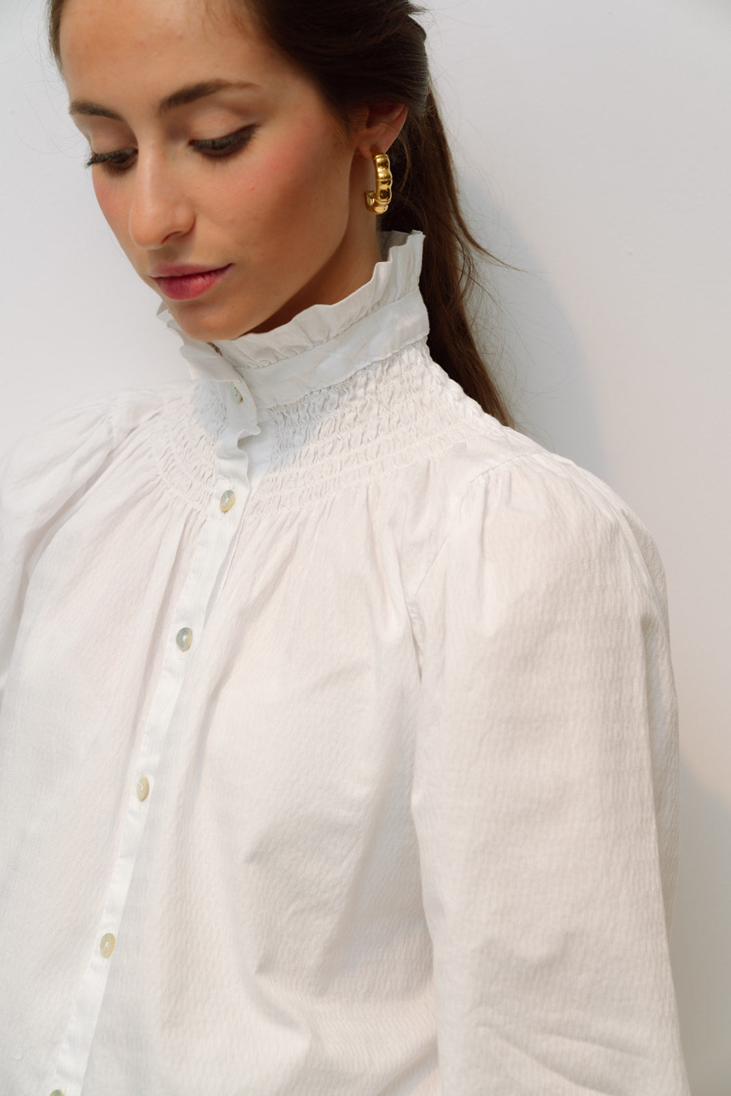 Blusa KHUINA blanca