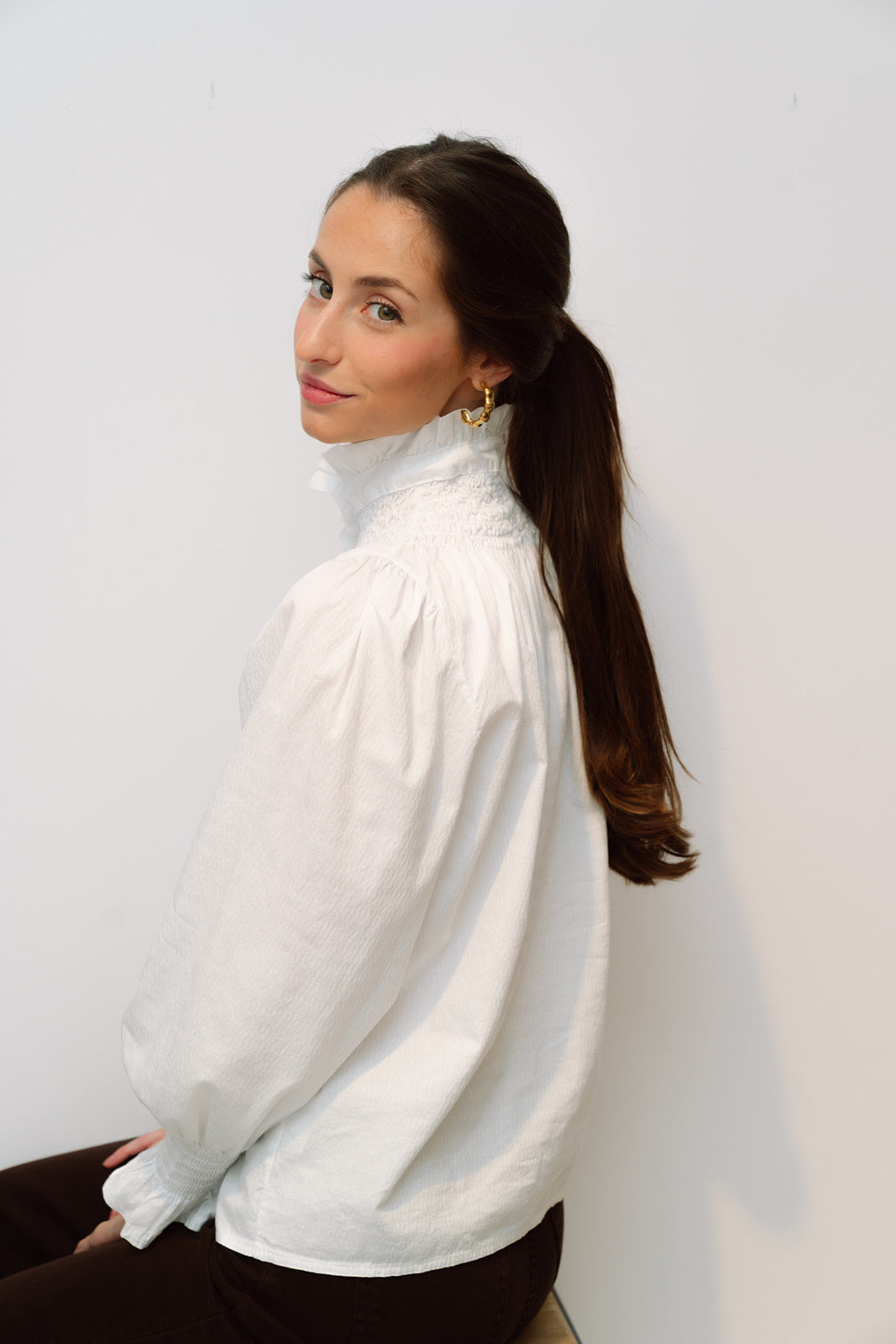 Blusa KHUINA blanca