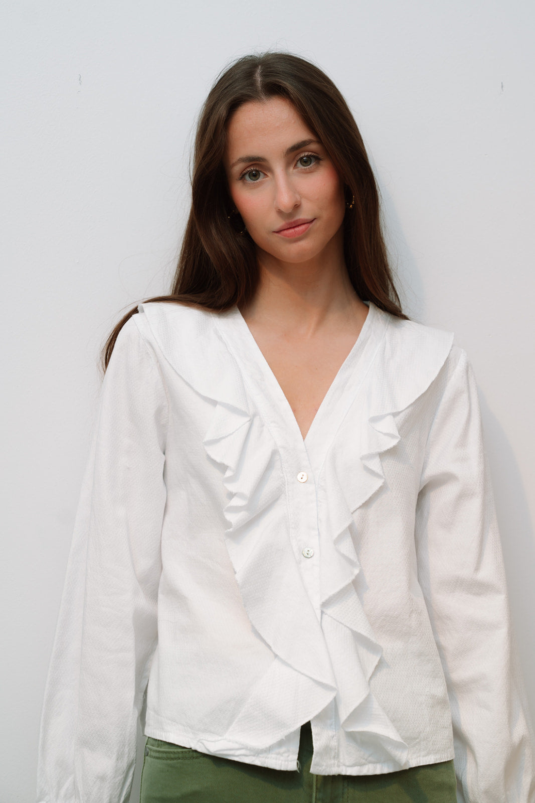 Blusa VIOLETT blanca