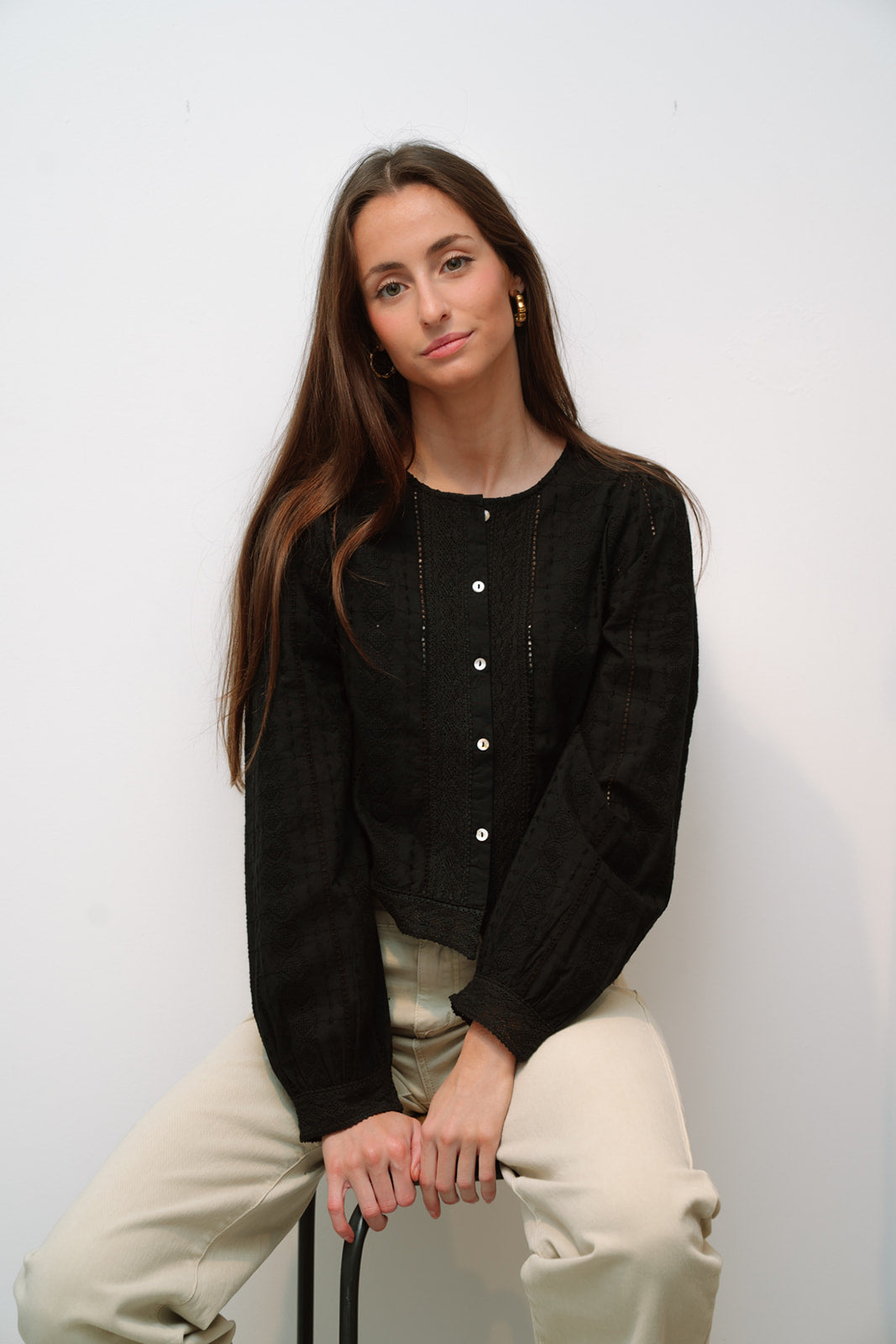 Blusa AFRICA negra