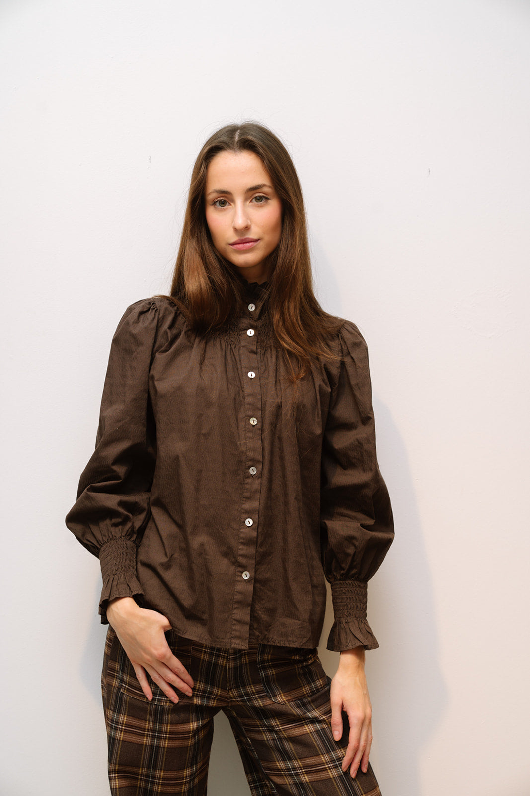 Camisa KHUINA choco