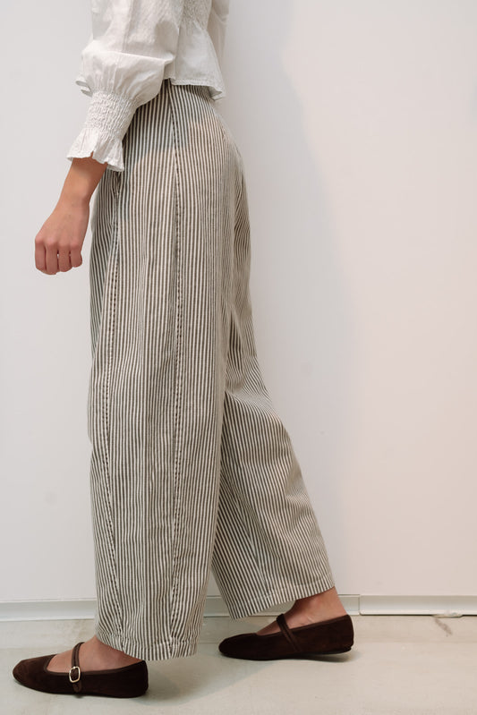 Pantalón HERON raya marrón