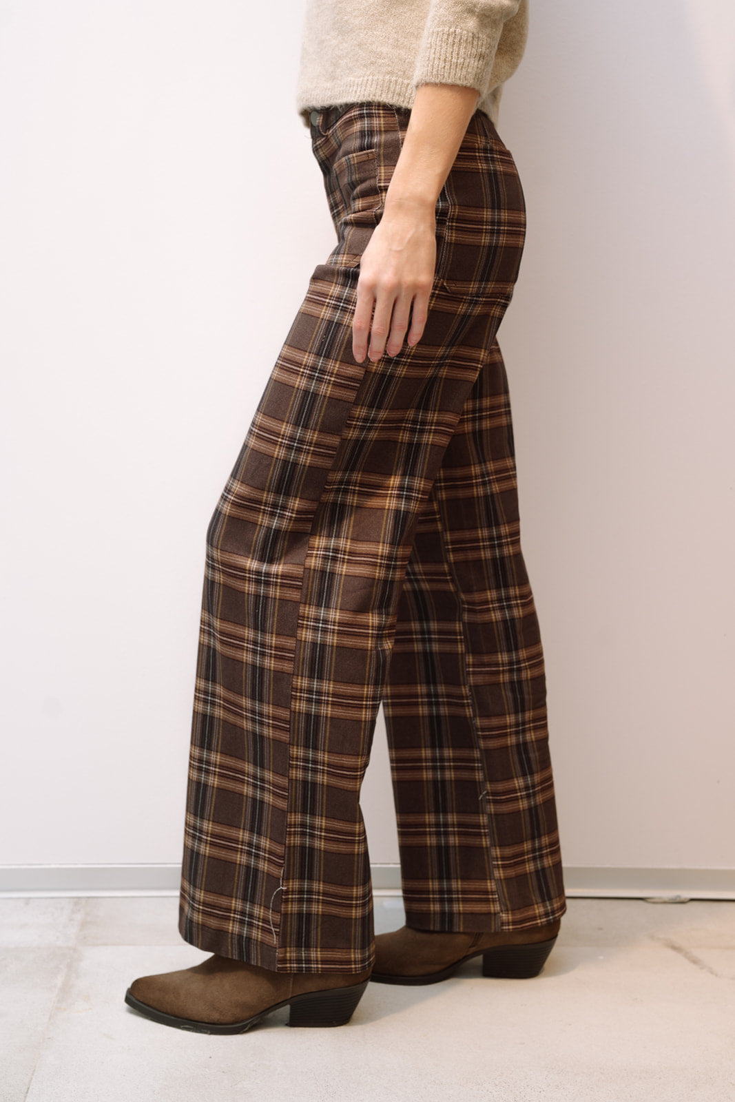 Pantalón ESCOCIA choco