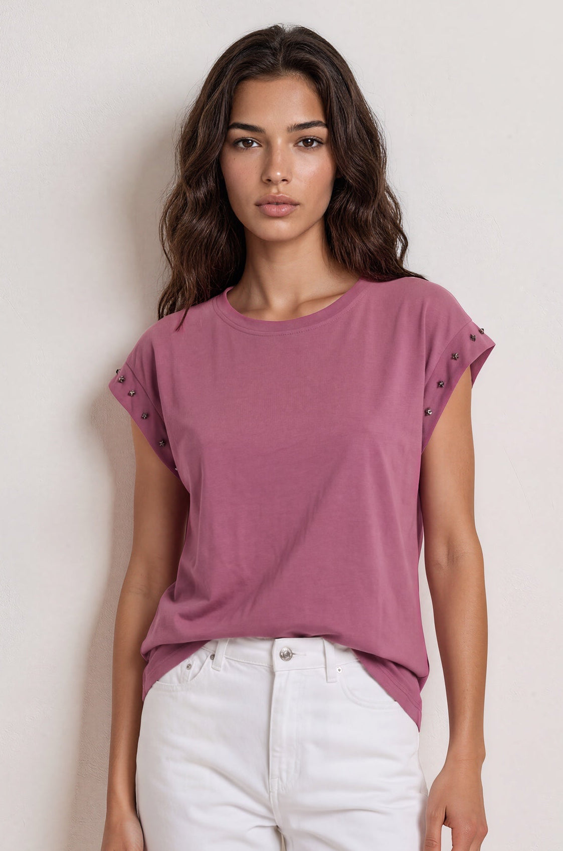 Camiseta STARS lila