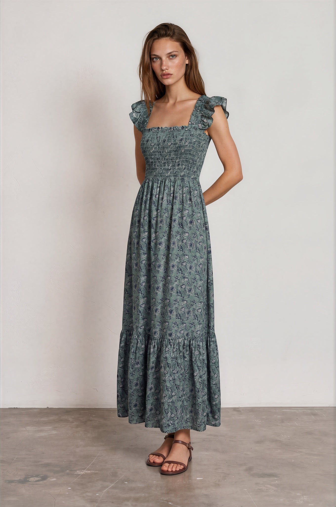 Vestido BEEWY flores ágata