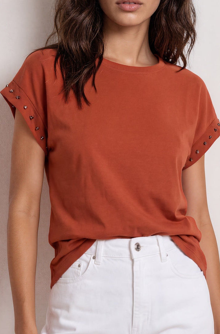 Camiseta STARS teja