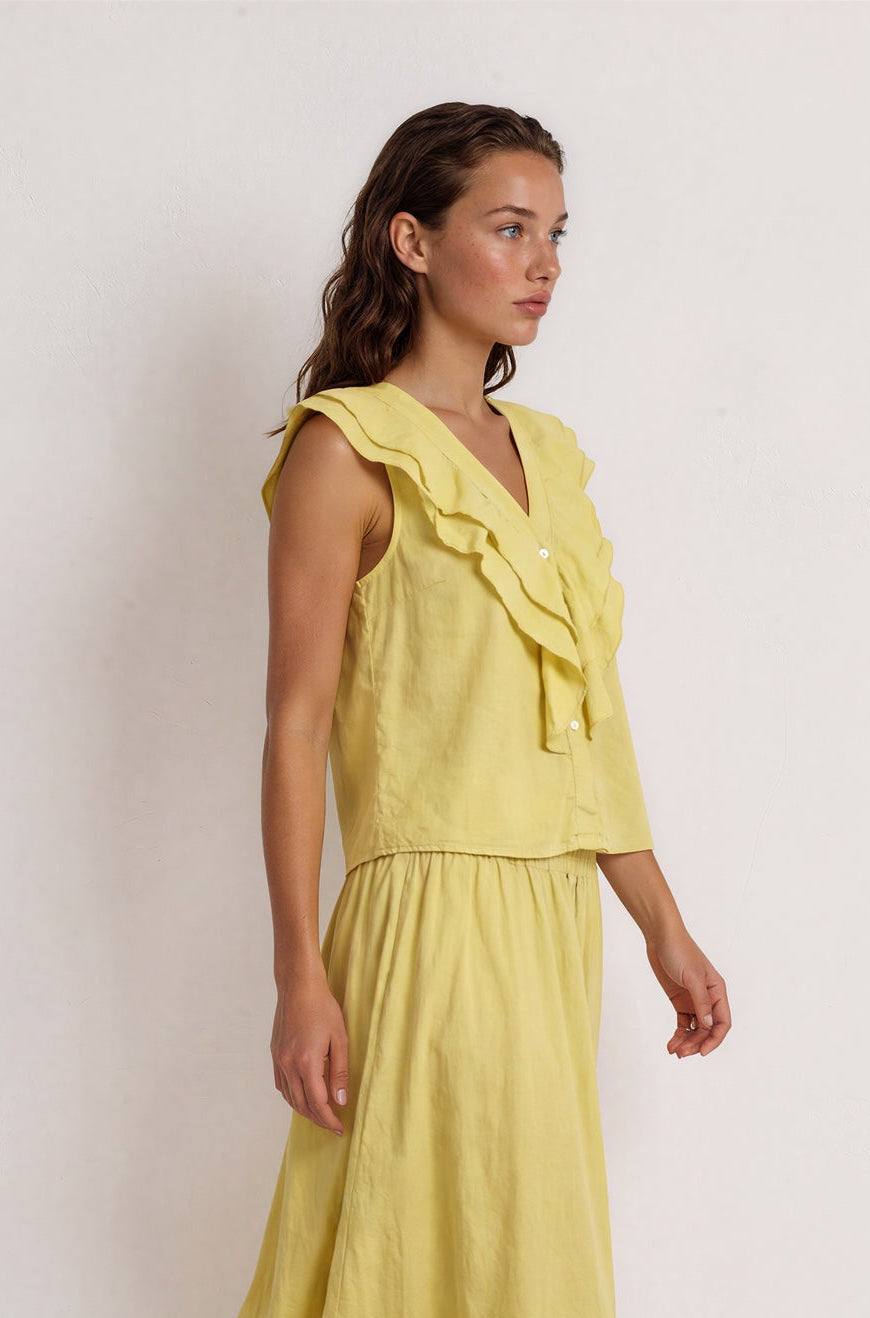 Blusa JAVEA maíz