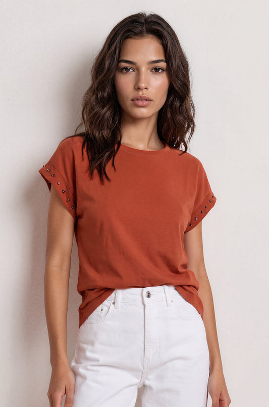 Camiseta STARS teja
