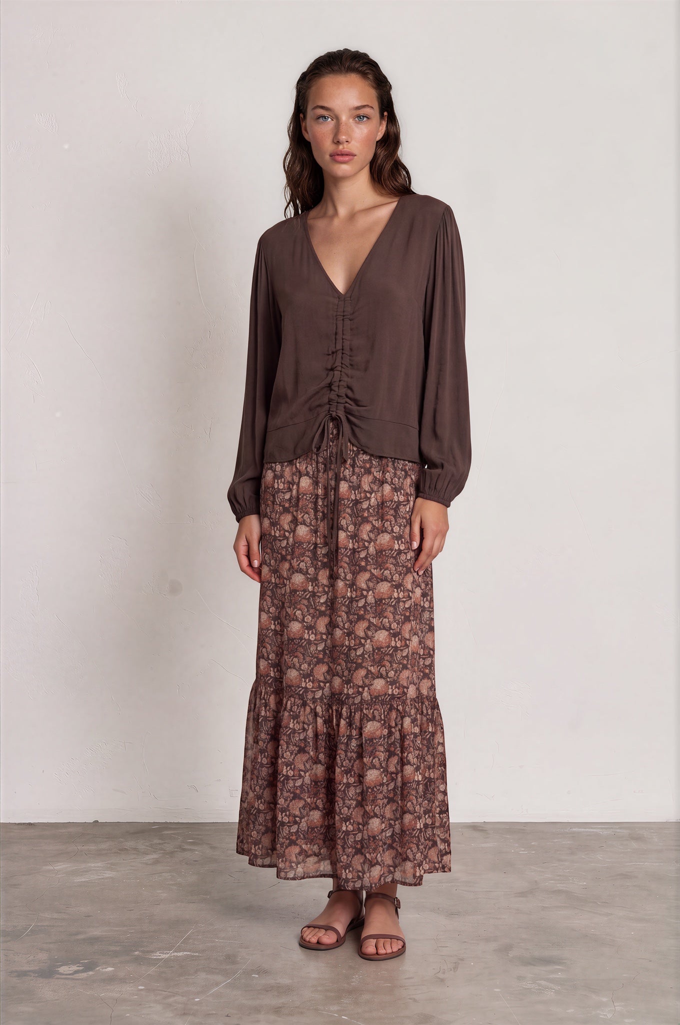 Blusa NATI choco