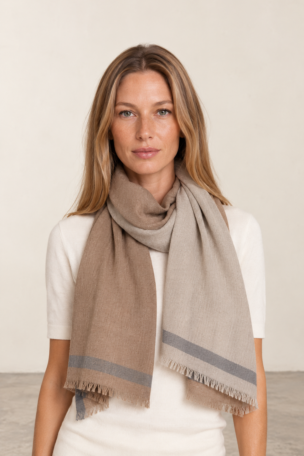 Foulard ASW 85F beige