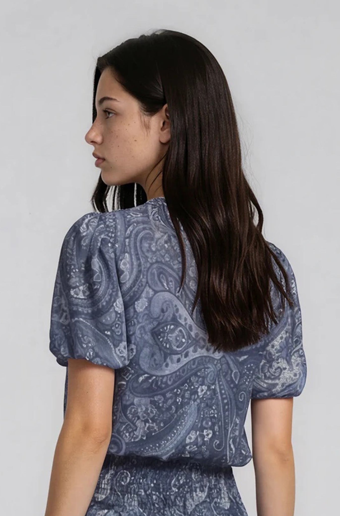 Blusa PAISLEY azul